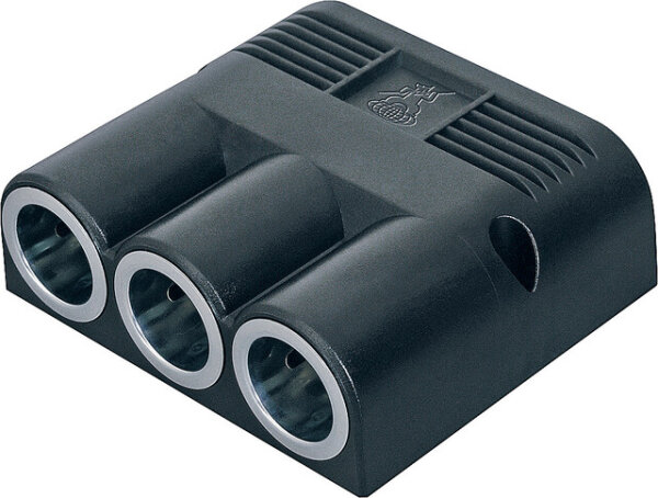 Aufbau-Dreifachsteckdose Pro Car 12 - 24 V