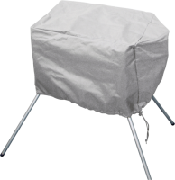 Grill-Hülle EuroTrail Universal Large Farbe grau