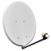 Sat-Anlage Maxview 65 cm mit klappbarem LNB-Arm