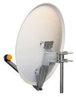 Sat-Anlage Maxview 65 cm mit klappbarem LNB-Arm