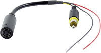 Monitor Adapter Caratec 4-pol. auf Cinch Stecker