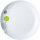 Essteller Melamin BRUNNER Space Durchm. 25 cm Fb. weiß / grau / lime