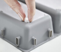 Schubladen-Organizer-Set Joseph Joseph Blox™ 7-teilig, Farbe grau / taupe