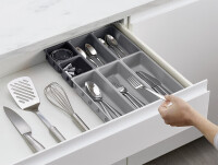 Schubladen-Organizer-Set Joseph Joseph Blox™ 7-teilig, Farbe grau / taupe