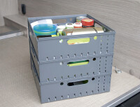 Stautower 3er-Set purvario Stapelboxen