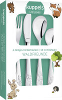 Kinderbesteckset Kuppels 4-tlg Waldfreunde Edelstahl...