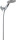 Duschkopfhalter WENKO Osimo Static-Loc, Farbe Chrom silber