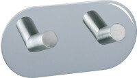 Wandhaken WENKO Duo Edelstahl glänzend