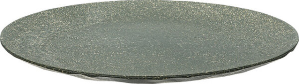 Teller flach koziol CLUB PLATE 26 cm, 4er-Set Farbe nature leaf green