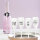 Superglas koziol CHEERS No. 1 100 ml, 4er-Set 4 bedruckte Motive