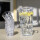 Kanne + Becher koziol CRYSTAL Kanne 1,6 l + 4 Becher 250 ml Farbe crystal clear