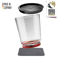 MagnetTrinkbecher silwy Triple 250 ml, Fb. ready red 1...