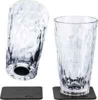 Magnet-Kunststoffgläser silwy LONGDRINK 2er-Set...