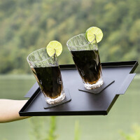 Magnet-Kunststoffgläser silwy LONGDRINK 2er-Set Hightech 300 ml, Fb. transparent