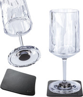 Magnet-Kunststoffgläser silwy WEIN 2er-Set Hightech...