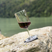 Magnet-Kunststoffgläser silwy WEIN 2er-Set Hightech 200 ml Fb. transparent