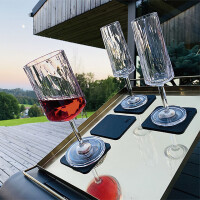 Magnet-Kunststoffgläser silwy WEIN 2er-Set Hightech 200 ml Fb. transparent