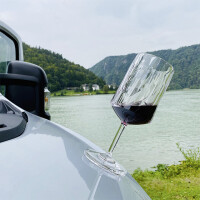 Magnet-Kunststoffgläser silwy WEIN 2er-Set Hightech 200 ml Fb. transparent