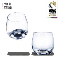 Magnet-Kristallgläser silwy WHISKY 2er-Set 250 ml 2...