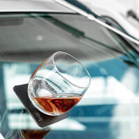 Magnet-Kristallgläser silwy WHISKY 2er-Set 250 ml 2 Kristallgläser + 2 Pads Fb. transparent
