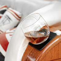 Magnet-Kristallgläser silwy WHISKY 2er-Set 250 ml 2 Kristallgläser + 2 Pads Fb. transparent