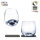 Magnet-Kristallgläser silwy WHISKY 2er-Set 250 ml 2 Kristallgläser + 2 Pads Fb. transparent