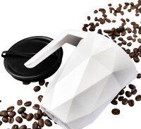 Magnet Coffeecup silwy mit Metall-Nano-Gel-Pad und Deckel...