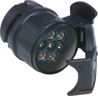 Minikurzadapter Shorty 13-/ 7-polig Farbe schwarz