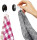 Magnet-Haken silwy CLEVER BLACK Fb. schwarz inkl Metall-Nano-Gel-Pad BLACK