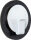 Magnet-Haken silwy CLEVER WHITE Fb. weiß / schwarz inkl Metall-Nano-Gel-Pad BLACK
