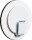 Magnet-Haken silwy CLEVER WHITE Fb. weiß inkl Metall-Nano-Gel-Pad WHITE