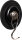 Magnet-Haken silwy THE ONE Fb. schwarz inkl Metall-Nano-Gel-Pad BLACK