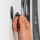 Magnet-Pins silwy FLEX 4er-Set Fb. schwarz inkl Metall-Nano-Gel-Pad BLACK