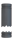 Rohr 40 mm x 12,5 cm beidseitig mit 0-Ringen Rohrstecksystem GrauGELB