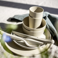 Geschirrset koziol CONNECT SET HELSINKI 10-tlg. Farbe nature desert sand