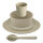 Geschirrset koziol CONNECT SET HELSINKI 10-tlg. Farbe nature desert sand