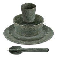 Geschirrset koziol CONNECT SET HELSINKI 10-tlg. Farbe nature ash grey