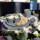 Geschirrset koziol CONNECT SET HELSINKI 10-tlg. Farbe nature ash grey