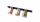Feinkost-Magnetgläser silwy CLASSY 3er-Set + Magnetleiste 3 Kristallgläser + 3 Pads 192 ml