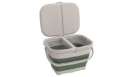 Abfalleimer Outwell Collaps mit Mülltrennung Farbe shadow green