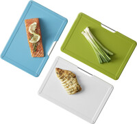 Regaleinhänge-Schneidebrett- Set Joseph Joseph Folio™ Slim 3-tlg., Fb. mehrfarbig