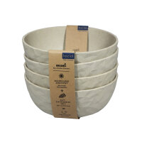Müslischale koziol Club Bowl 4er-Set Farbe nature desert sand
