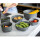 Box mit Deckel koziol 700 ml CONNECT BOX 0,7 Farbe nature ash grey