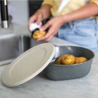 Box mit Deckel koziol 2 l CONNECT BOX 2 Farbe nature ash grey