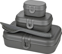 Lunchbox + Besteck-Set koziol PASCAL READY 4er-Set Farbe...