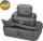 Lunchbox + Besteck-Set koziol PASCAL READY 4er-Set Farbe nature ash grey