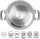 Topfset BRUNNER Fusion 7+1 Durchm. 22 cm Farbe grau