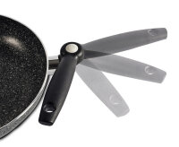 Antihaft-Pfanne BEAVER BRAND mit klappbarem Griff Durchm....