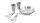Geschirrset ROBENS Sierra Steel Meal Set je 2 x Teller, Becher, Besteck inkl. Tasche
