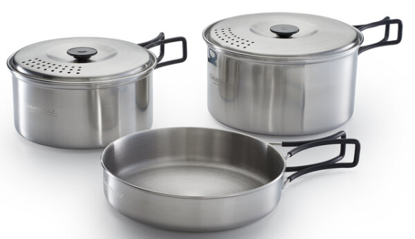 Camping-Kochgeschirrset CAMPINGAZ 5-tlg. 2 Töpfe, 2 Deckel, 1 Pfanne